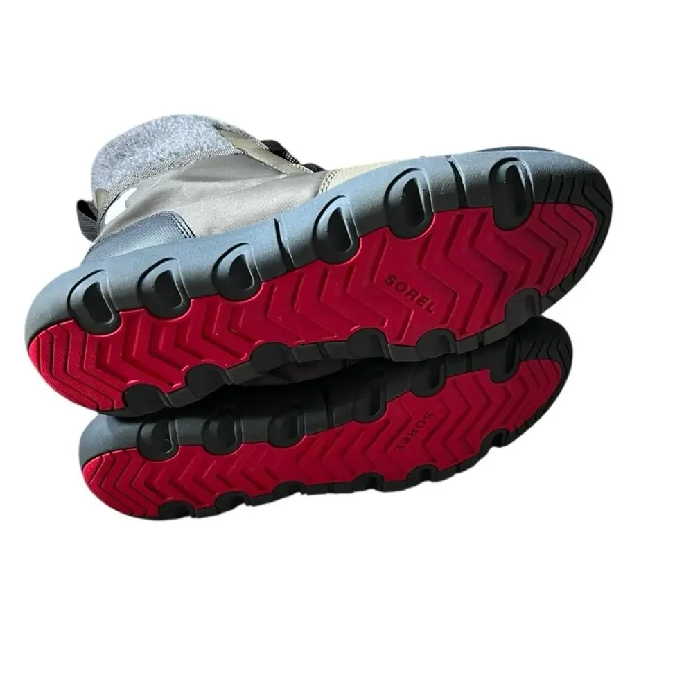 Sorel Womens Explorer II Carnival Felt Boot Snow Winter Waterproof Sage Stone 11 - Picture 9 of 11